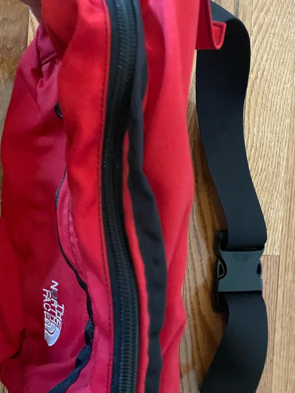 The North Face Red Lumbar Fanny Pack - Vintage 90s Nylon Men’s